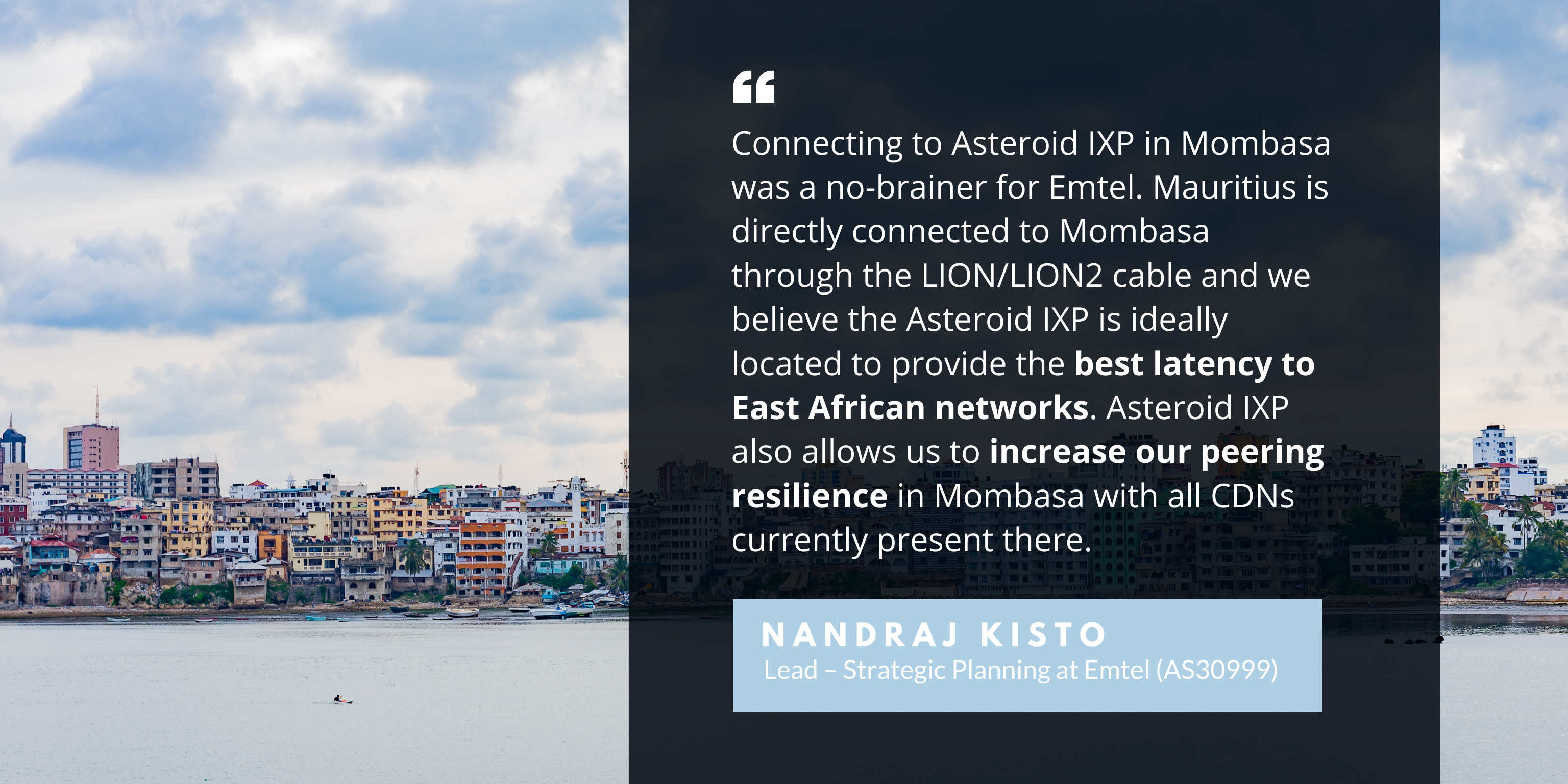 Asteroid-Mombasa-IXP-testimonial-Emtel-Twitter